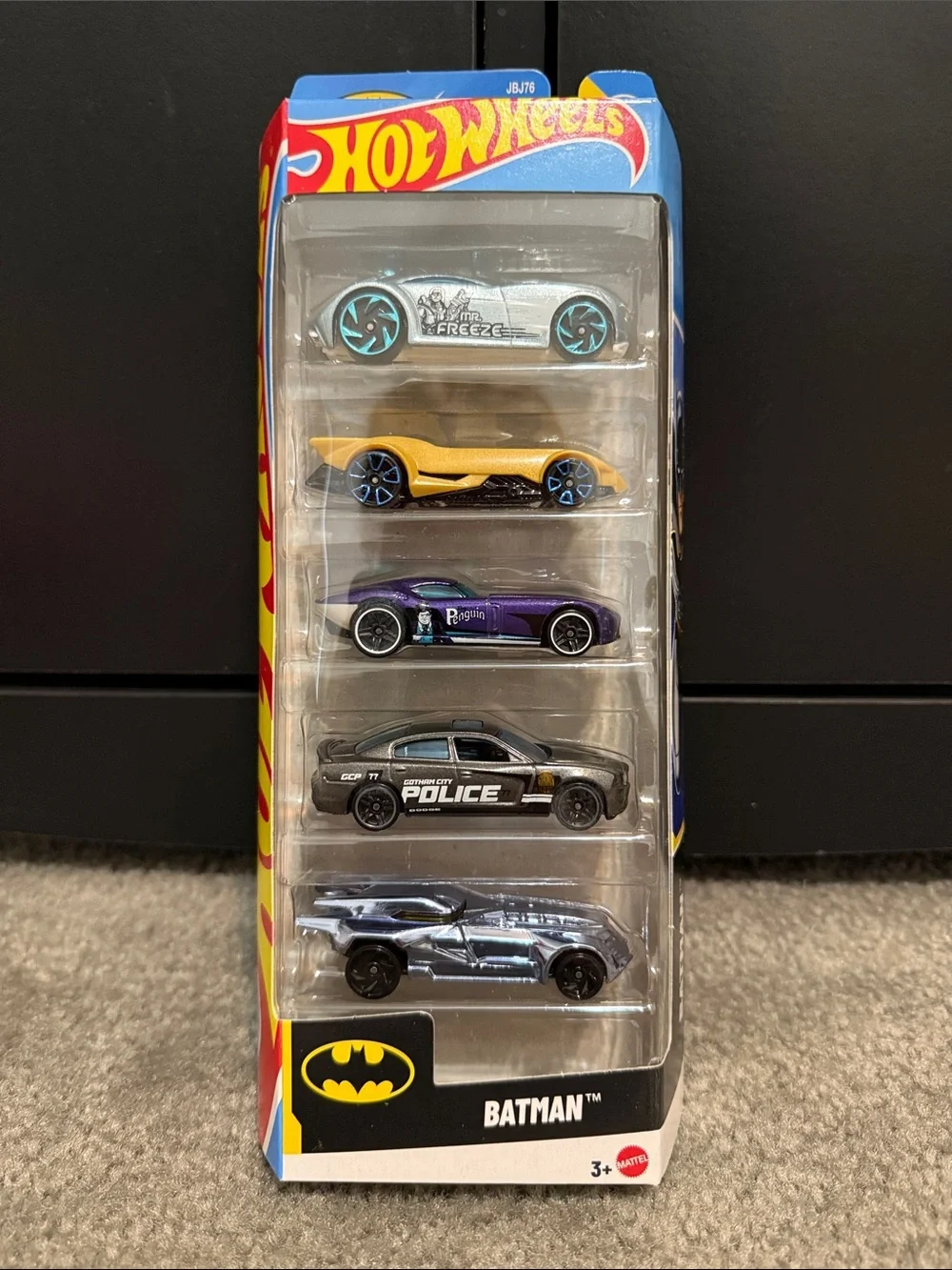 Hot Wheels Batman 5-Car Pack - BRAND NEW!